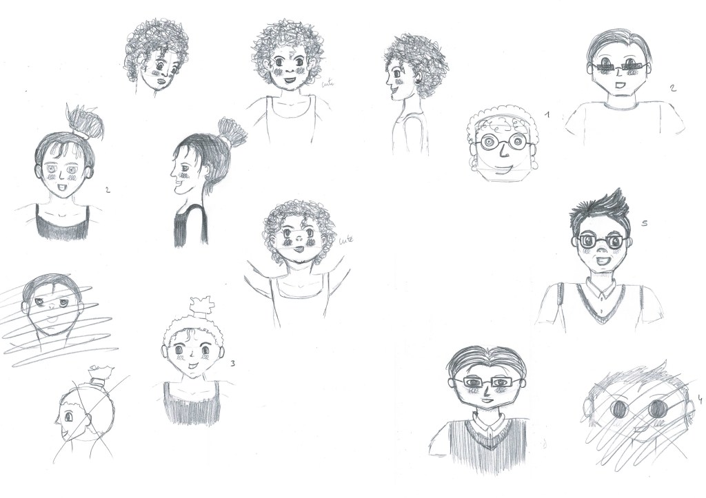 illustration process from assignment brief to final character design for children’s books