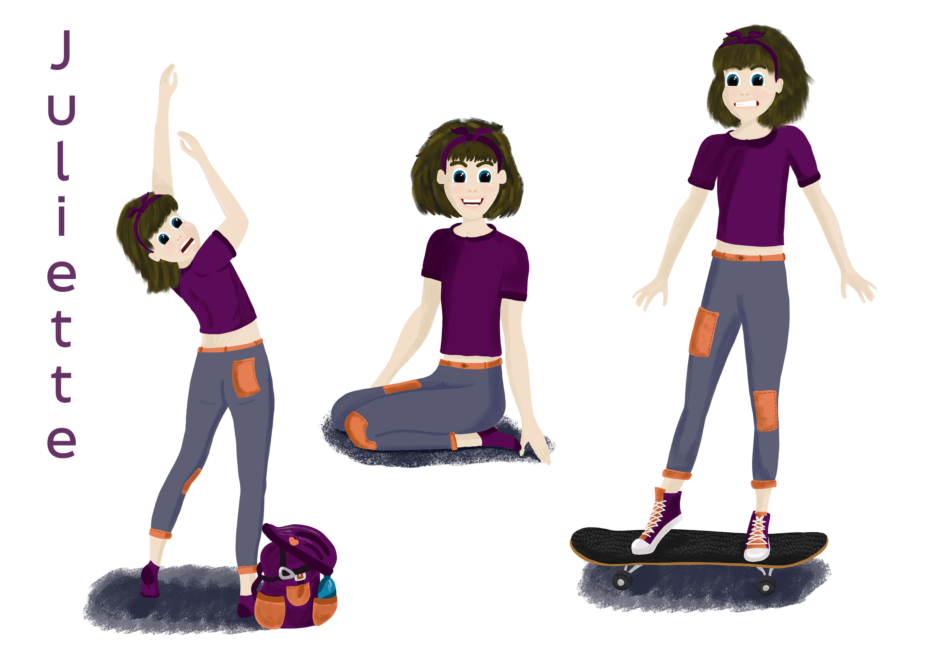 illustration process from assignment brief to final character design for children’s books